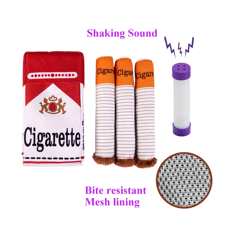 Cigarette Dog Toy